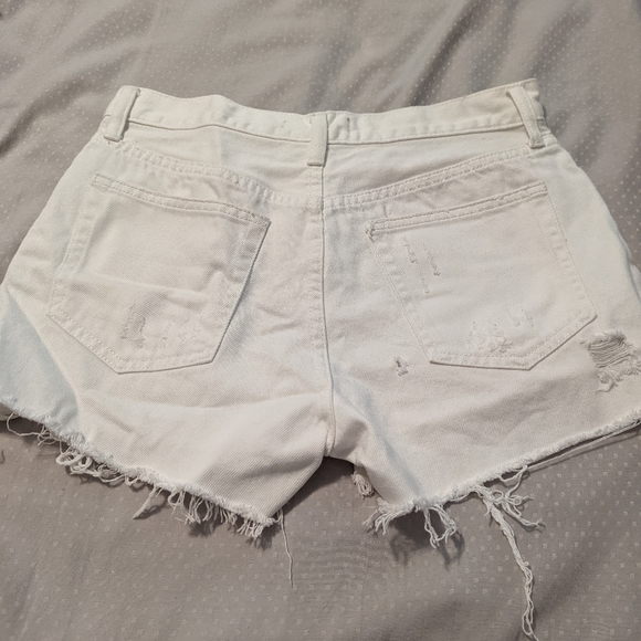 WeThe Free Distressed anytime Shorts - Picture 3 of 5